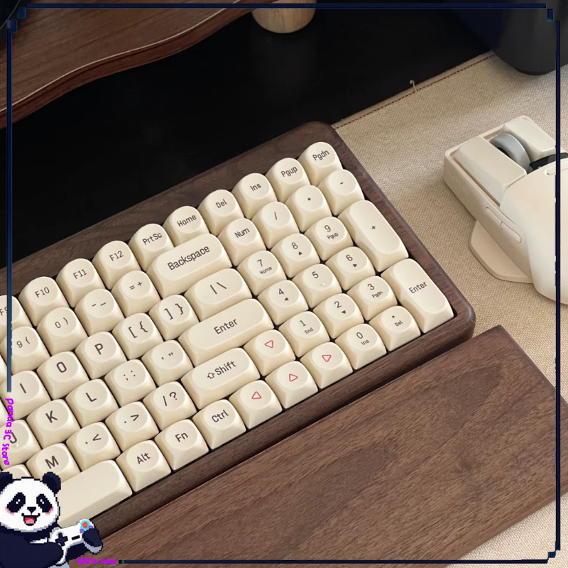 Retro Gaming Uk - RECCAZR R100 맞춤형 기계식 키보드, 월넛