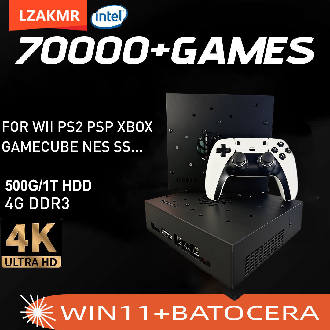 Retro Gaming Hdd - 슈퍼 게임 콘솔 X8 Pro 70000+