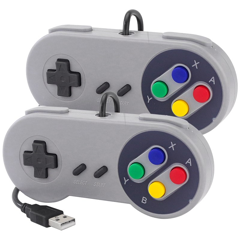 Retro Gaming Raspberry Pi 4 - 2PCS USB 게임 패드 게임 조이스틱