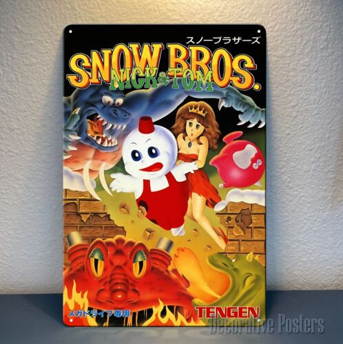Retro Gaming Pictures - p1, 스노우 브라더스 닉&톰 레트로 텐겐