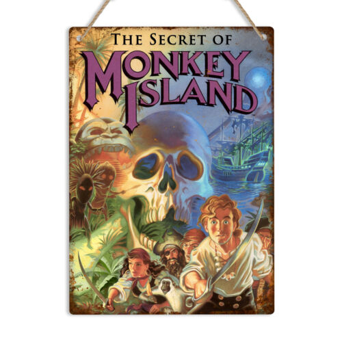 Retro Gaming Island - MONKEY ISLAND 아미가 빈티지 레트로 게임용