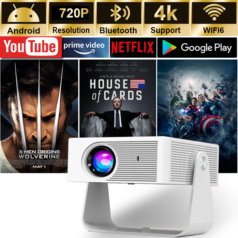 Retro Gaming Projector - 새로운 X3 울트라 HD 4K 미니