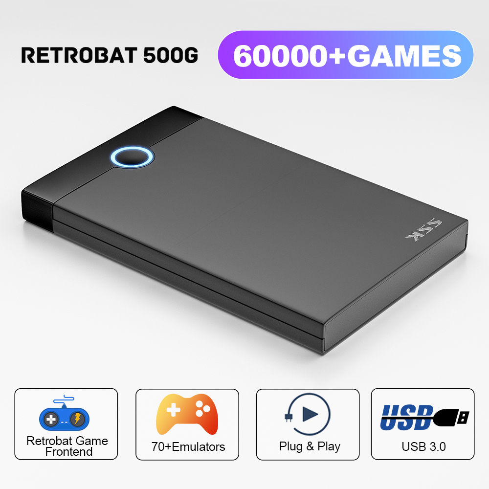 Retro Gaming Hdd - KINHANK 슈퍼 콘솔 X 레트로배트 게임