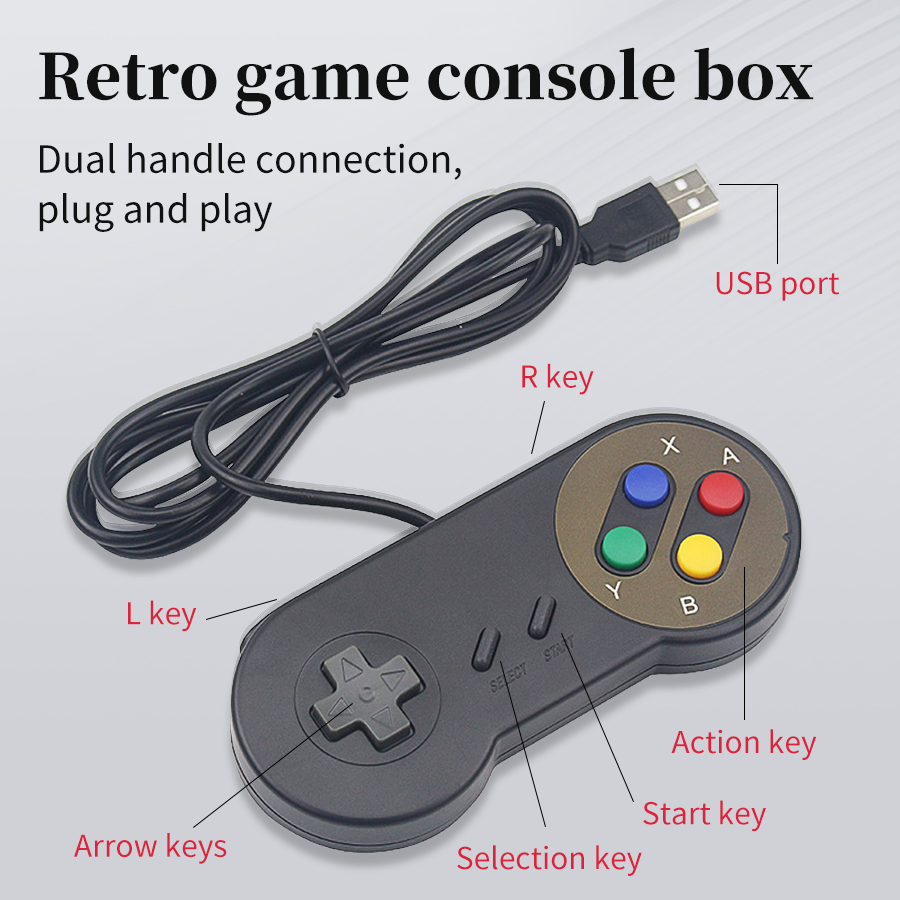 Retro Gaming Raspberry Pi 4 - PC NESPi RetroPie용 플러그 앤 플레이