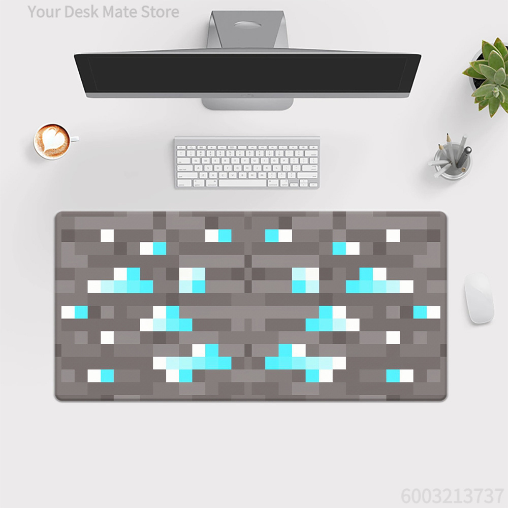 기하학적 대형 데스크 매트, 레트로 픽셀 레이스 패턴  - Retro Gaming Desk 리뷰 및 가격