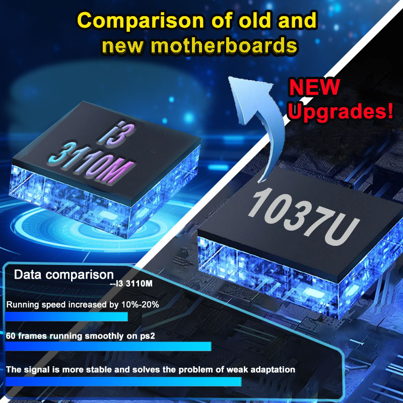 슈퍼 게임 콘솔 X8 Pro 70000+ 게임 I3-3 - Retro Gaming Hdd 리뷰 및 가격