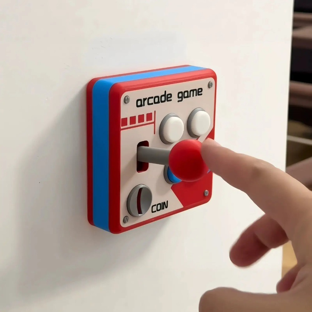 레트로 아케이드 조이스틱 스위치 플레이트 커버, 펀치프 - Retro Gaming Accessories 리뷰 및 가격