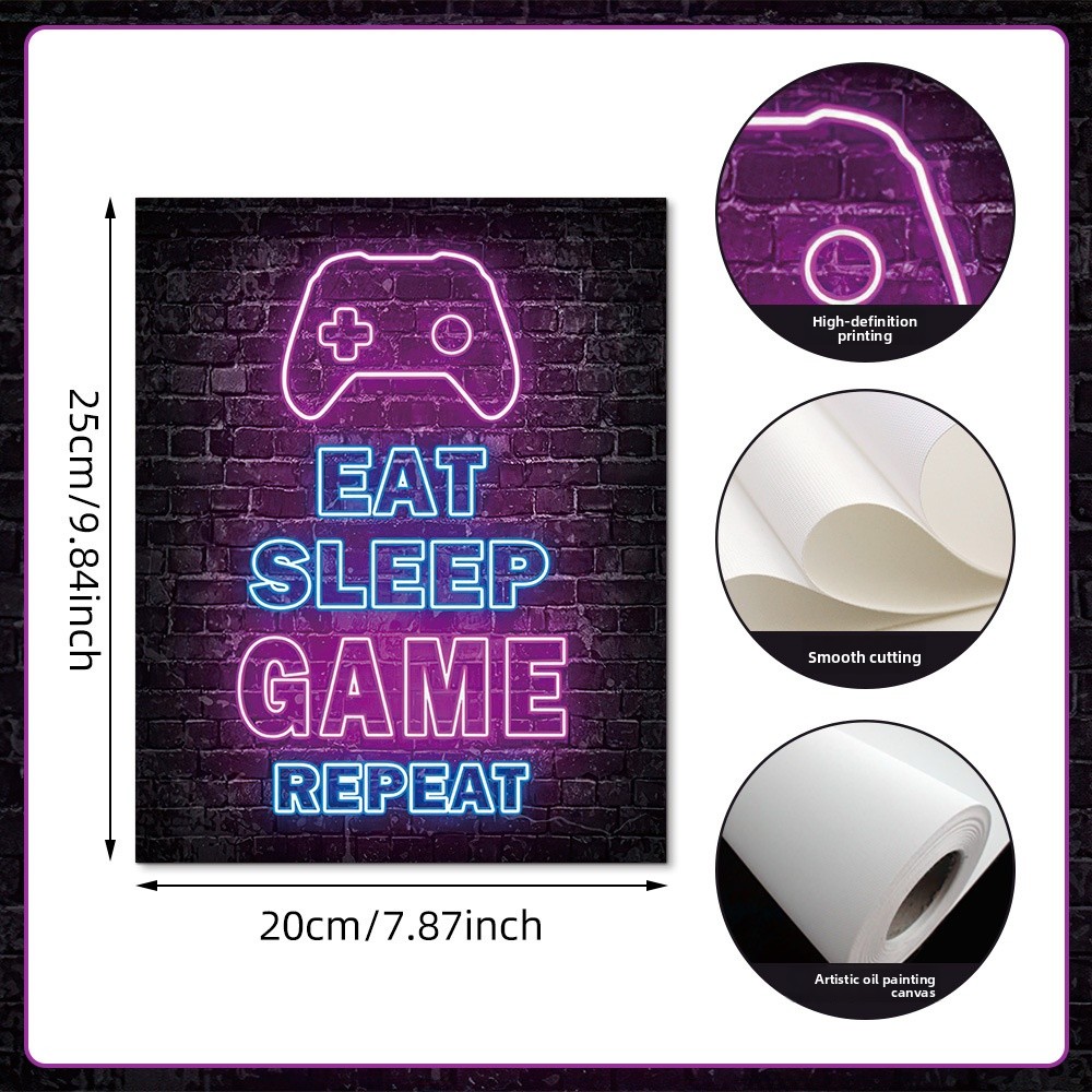   스타일 추상 복고풍 문자 벽 벽화 데칼 침실 게임  - Background Retro Gaming 리뷰 및 가격