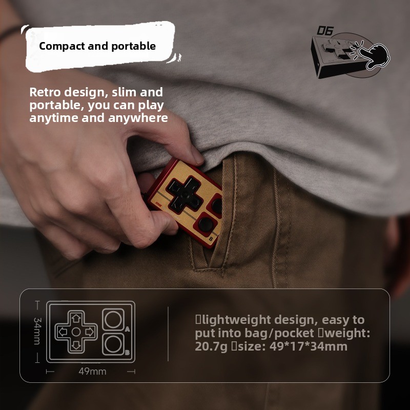 IINE L1161 미니 블루투스 무선 컨트롤러 다기능 - Retro Gaming Accessories 리뷰 및 가격