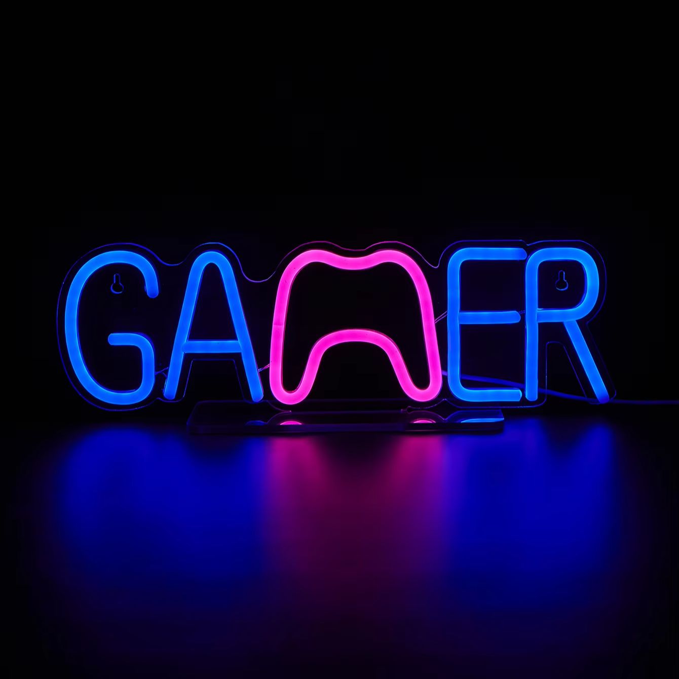 Chi-buy LED 네온 데스크탑 게이머용 USB 전 - Retro Gaming Projector 리뷰 및 가격