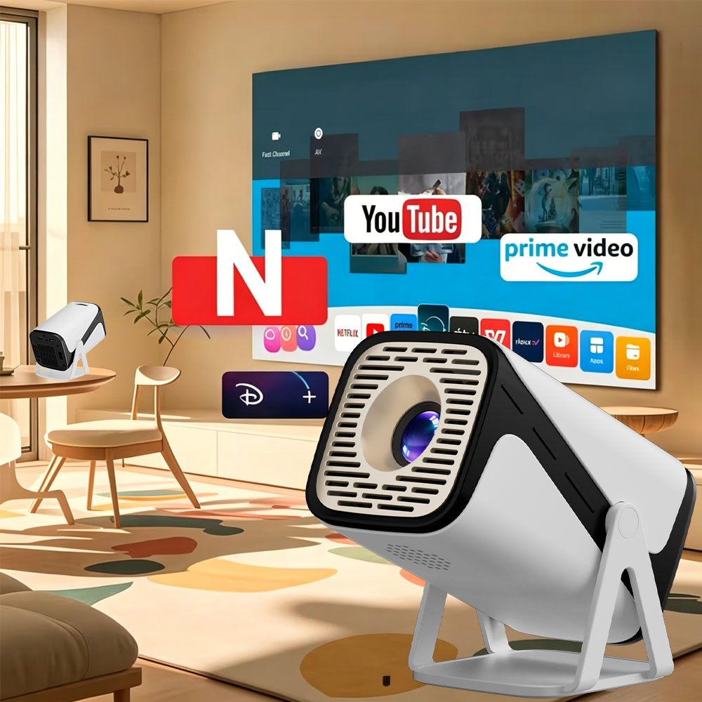 스마트 미니 프로젝터 내장 Wi-Fi 블루투스 지원 4 - Retro Gaming Projector 리뷰 및 가격