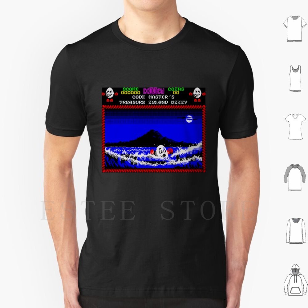 Treasure Island Dizzy Motif T  - Retro Gaming Island 리뷰 및 가격