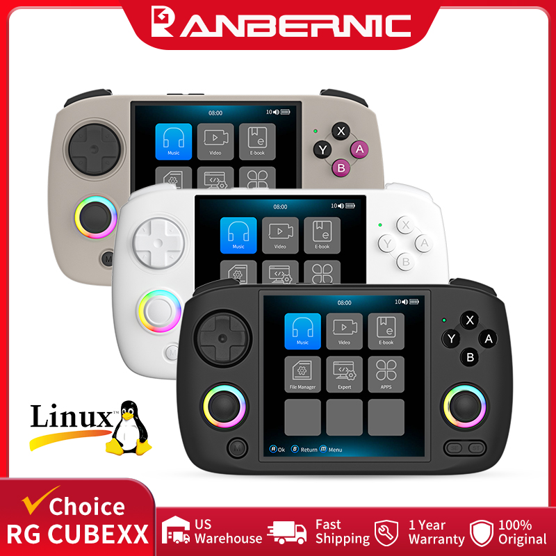 ANBERNIC RG CubeXX 휴대용 게임 콘솔 3 - Retro Gaming Accessories 리뷰 및 가격