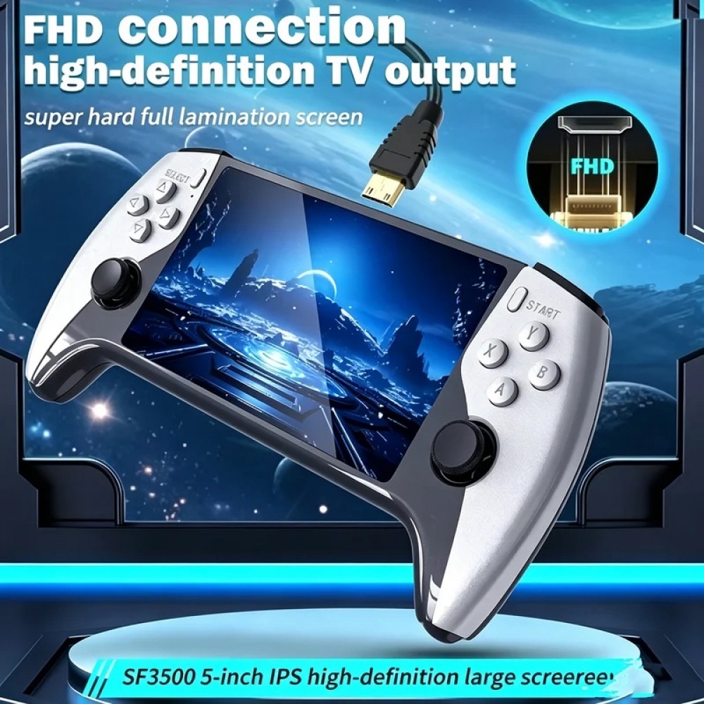 SF3500 5인치 휴대용 게임 콘솔 (PS1, GBA - Console Retro Gaming Portable 리뷰 및 가격